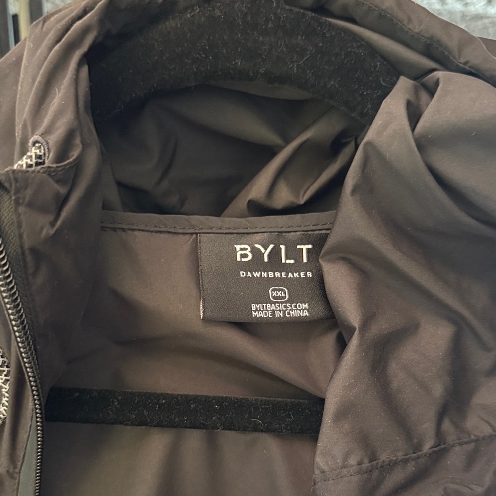 BYLT Black Hooded Jacket - Picture 2 of 4